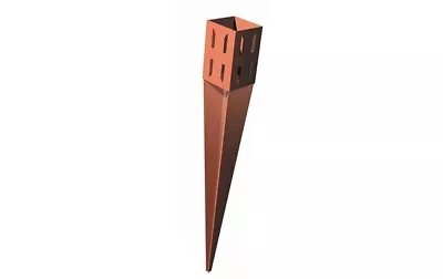 Metpost Wedge Grip Support Spike For 100mm Wooden Post 11032 - 750mm Long Spike • £21.88