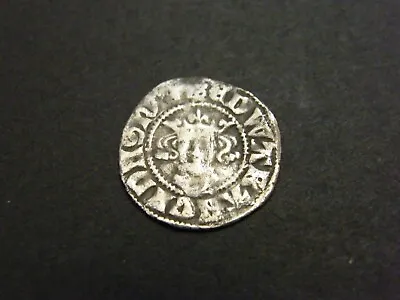 Edward Hammered Silver Penny Cross Moline Bishop Bec • £2.86