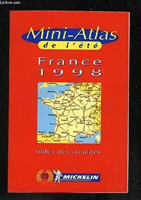 Mini Atlas France (Michelin Atlases)  Good Condition ISBN • £2.32