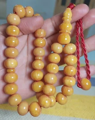 Bacalite Amber Faturan 13*15 Mm Original Misbaha Colection Large Rosary • $75