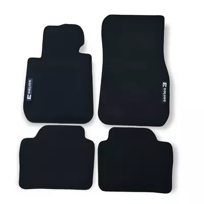 Car Floor Mats Velour For BMW 3 F30 M3 Waterproof Black Carpet Auto Liners New • $47.44