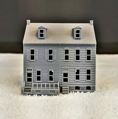 Z-Scale Pennsylvania Row House - 1:220 Scale Building • $17.99