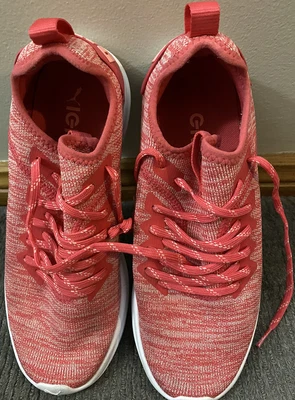$55 • Buy Puma Women Ignite Flash Evoknit Sneaker Bright Peach/Puma White Size US 9/UK 6.5