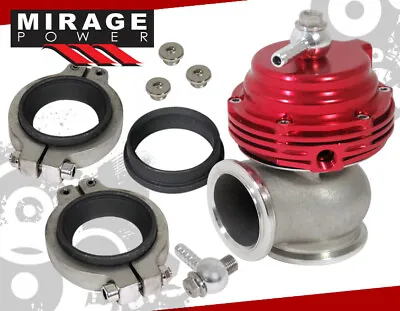 35mm 38mm Red Supercharger Boost Manifold V Band Jdm Wastegate Flanges External • $37.99