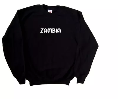 Zambia Text Sweatshirt • $17.39