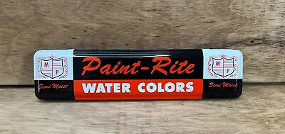 Paint-Rite Water Colors Montrose Products Chicago Vintage No 108 Water Color Tin • $10