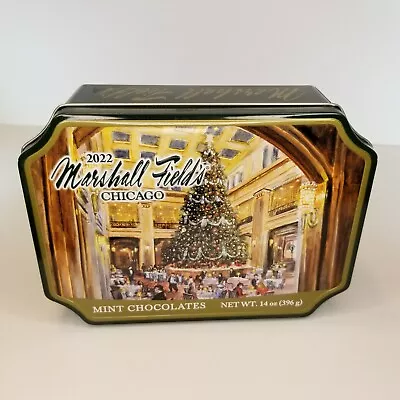 Marshall Field’s Chicago 2022 Embossed Frango Mint Metal Collector Tin (empty:) • $6.95