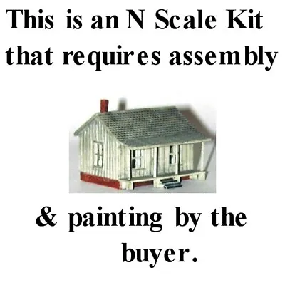 N Scale: CABIN/SUMMER KITCHEN - SYLVAN KIT #N-2028 • $7