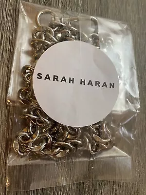 £9 • Buy SARAH HARAN CROSS BODY CHAIN STRAP - NEW - Approx 116cm SILVER