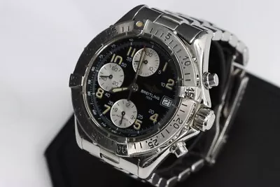 Breitling Colt Men's Black Watch - A13035.1 Excellent!  Luxury. (dsp005613) • $1999