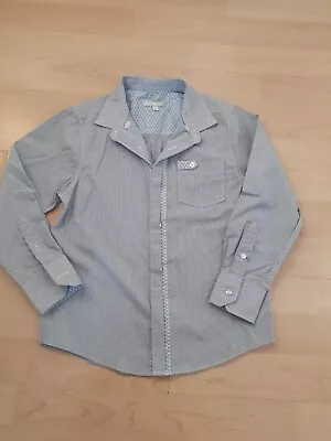Bnwot Boys Debenhams Blue Zoo Smart Formal Shirt Age 7 6-7 • £6