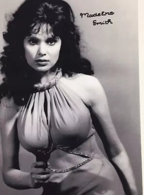 Madeline Smith Bond Girl Actress Rare Framed Photo Print Signed 6 X 4 Charity 3 • £7.99