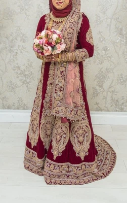 £700 • Buy Designer Heavy Bridal Wedding Lehenga Dress Asian Indian Pakistani