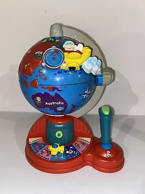 Vtech Fly And Learn Globe Interactive Educational Geography ~ See Video! • $19.99