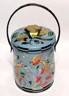 Vintage Murray Allen Regal Crown METAL TIN  Bird Of Paradise  Made In England • $18