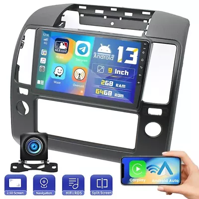 9  Android 13 Car Head Unit Stereo GPS For Nissan Navara 2006-2012 Carplay Radio • $249.99