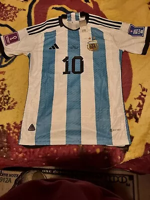 Qatar World Cup 2022 FINAL Argentina Home Jersey - Messi-size Small • $50