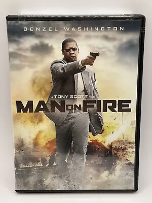 Man On Fire (DVD 2004) - Denzel Washington - Pre-Owned Excellent Condition • $4.49