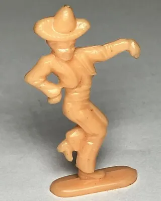 Vintage 1950s Cracker Jack Retro Toy Mexican Dancer Plastic Figure Prize 1-1/2 • $7.99