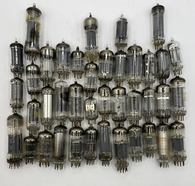 $32.18 • Buy Vacuum Tube Art Unmarked + Small Vintage Lot Of 40 Steam Punk Art READ! TUBES