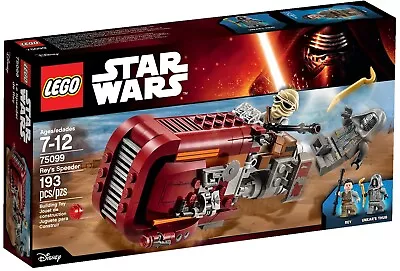 Lego Star Wars - 75099 Rey's Speeder - New / Sealed / Retired • $65