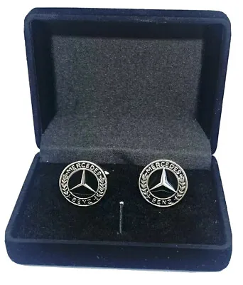 Car Cufflinks Mercedes Benz Theme Business Wedding Shirt Suit  IN A CUFFLINK BOX • $28.50