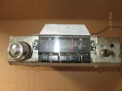 1965 1966 1967 Mopar Chrysler  Dodge Plymouth Am / Fm Radio Factory Original • $578.52