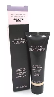 Mary Kay Timewise Matte  3D Foundation IVORY C 100 • $10