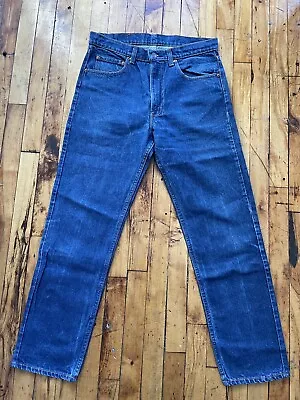 Vintage Levi’s 505 USA Made 80s 32x29 Medium Dark Wash Lightly Used Deadstock • $70