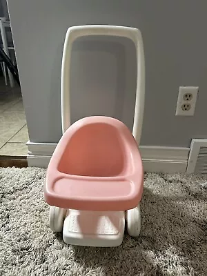 Vintage Little Tikes Stroller Carriage Buggy Pink Child Size Baby Doll Toy • $75