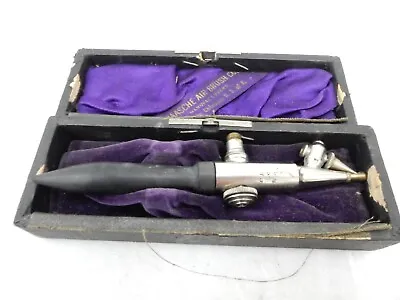 Vintage Paasche H Airbrush 6557 F-2 Patd Feb 25-08 Made In USA • $175