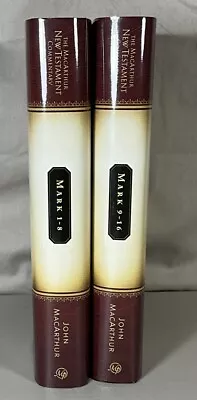 2 Volume Set Of Mark MacArthur New Testament Commentary DJ • $37.99