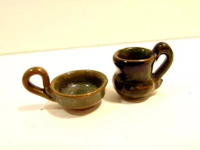 2 Miniature Doll House Cups / Mugs (hard Plastic Or Composite) • $3.99