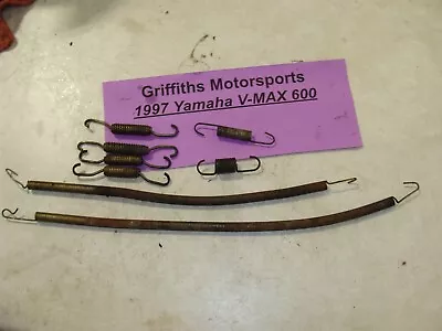 1997 YAMAHA VMAX 600 8CR Exhaust Pipe Mount Spring Muffler Set Snowmobile Long • $29