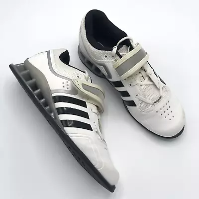 ADIDAS Adipower Weightlifting Shoes M25733 Power Lifting RARE Men 6.5 Women 7.5 • $199.98