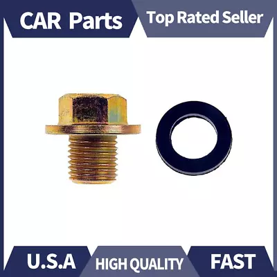 65263 Dorman Oil Drain Plug New For Truck Van Toyota Tacoma Pickup Tundra Sienna • $12.26