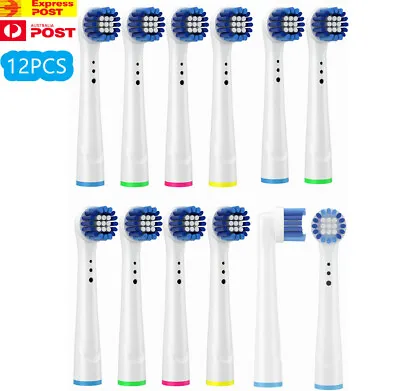 12× Oral B Braun Replacement Electric Toothbrush Heads -Vitality Precision Clean • $17.10