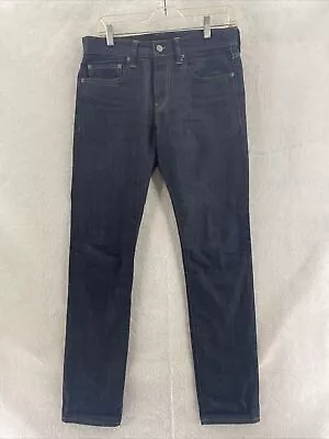 J CREW Jeans Kaihara Denim 484 Mens 29X32 Dark Wash Denim • $17.44