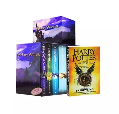 $72.99 • Buy Special Edition Harry Potter 8 Books Complete Series Boxed Set JK Rowling Gift