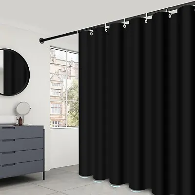 $14.80 • Buy Fabric Shower Curtain Liner With Magnets Waterproof Hotel Quality 72 X 72