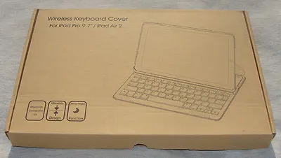 MoKo IPad Air 2 / IPad Pro 9.7 Ultra-Slim Wireless Bluetooth Keyboard Case Black • $25.99
