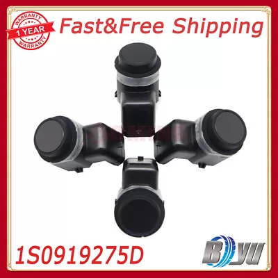 4PCS For Audi A1 A3 VW Golf PDC Parking Bumper Sensor 1S0919275AGRU 1S0919275D • $48.10