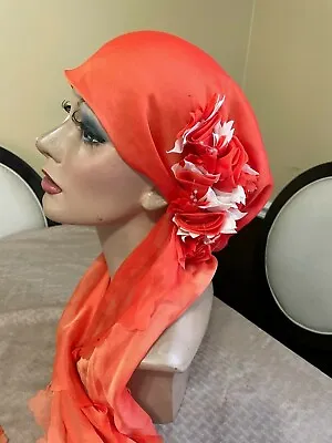 Hijab Muslim Women Head Scarf / Fancy Flower Hijab • £14.45