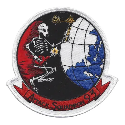 VA-93 Attack Squadron Ninety Three Military Squadron Patch - Version B • $16.97