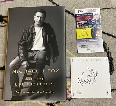 Michael J Fox Signed Autograph Auto Book Cut JSA COA • $299.99