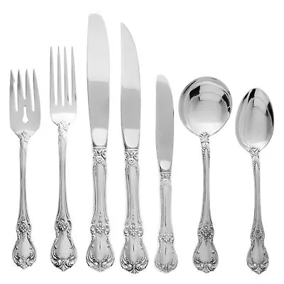 $5512.50 • Buy OLD MASTER Sterling Silver Flatware Set Patented In 1942 By Towle- 9 Place...