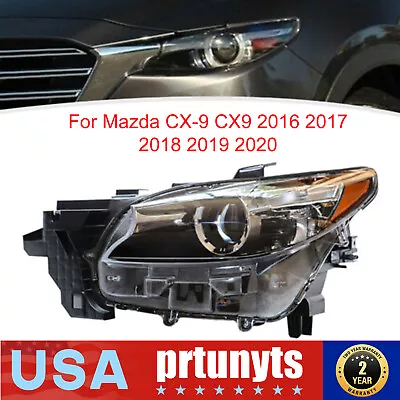 Left Driver LED Headlight W/o AFS For Mazda CX-9 CX9 2016 2017 2018 2019 2020  • $292.60