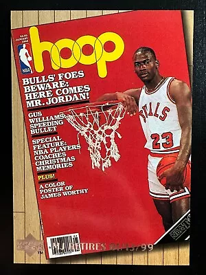 Michael Jordan 1999 Upper Deck Oversized Hoop Retirement Card Chicago Bulls C14 • $4.99