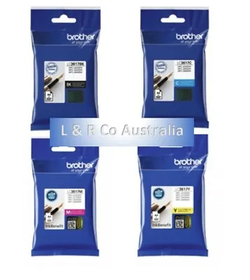 Genuine Brother LC3317 Ink Cartridges For MFC-J6730DW MFC-J6930DW - A4x550* • $29