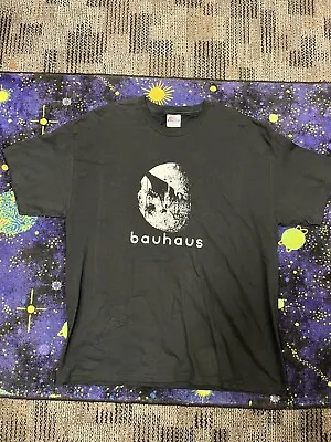 Vintage Y2K Bauhaus Band Gothic Black 2005 Tour Tee T Shirt Mens Size XL • $120